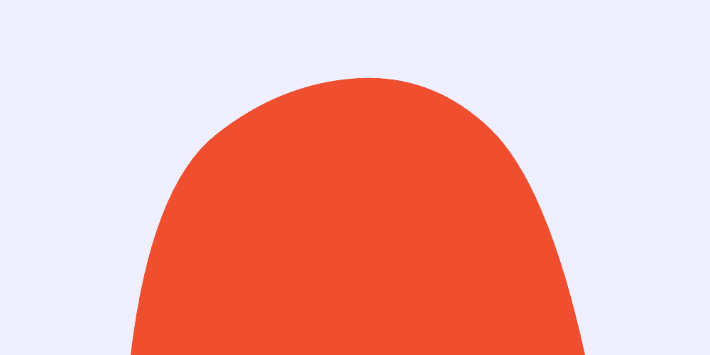 bouncy orange blob
